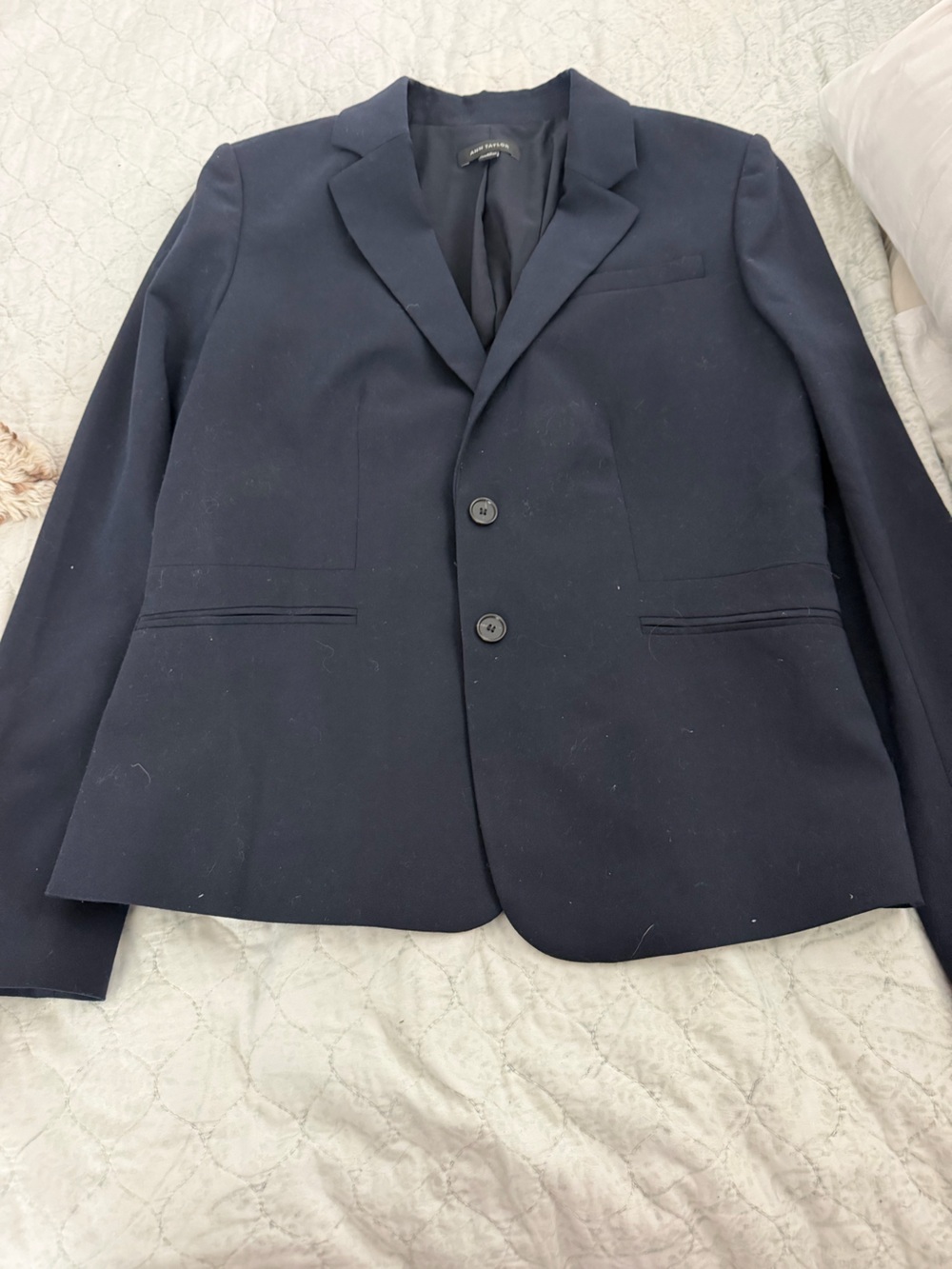 Ann Taylor Women's Navy Blazer Jacket